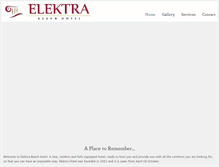 Tablet Screenshot of elektrahotel.gr